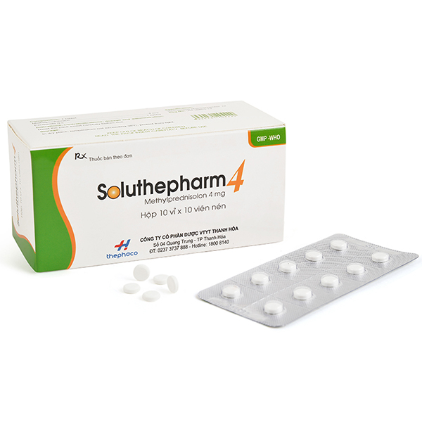 Soluthepharm 4mg (Methylprednisolon 4)
